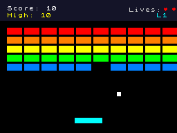 Breakout, in the Games folder