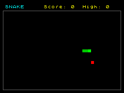 Snake: eat, grow, don't bite yourself